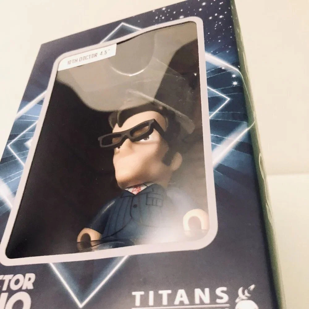 2012 Titan Doctor Who 10th Doctor With Glasses Vinyl Figure Toys Dr Who - Picture 11 of 12